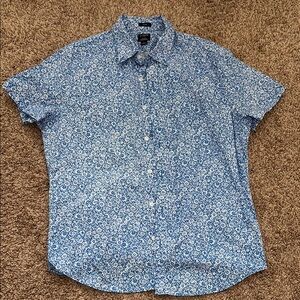J. Crew Slim Fit Button Down Short Sleeve Shirt